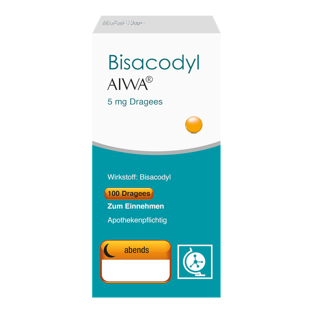 Bisacodyl AIWA 5mg  100 St Tabletten magensaftresistent