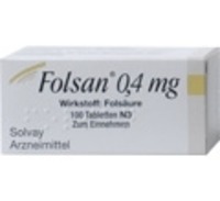 FOLSAN 0,4 mg  100 St Tabletten
