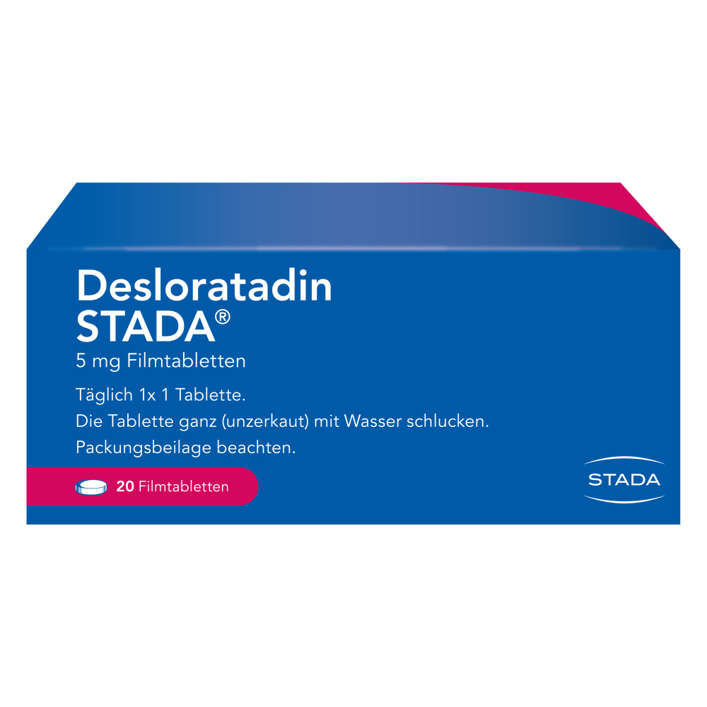 Desloratadin STADA 5mg  20 St Filmtabletten