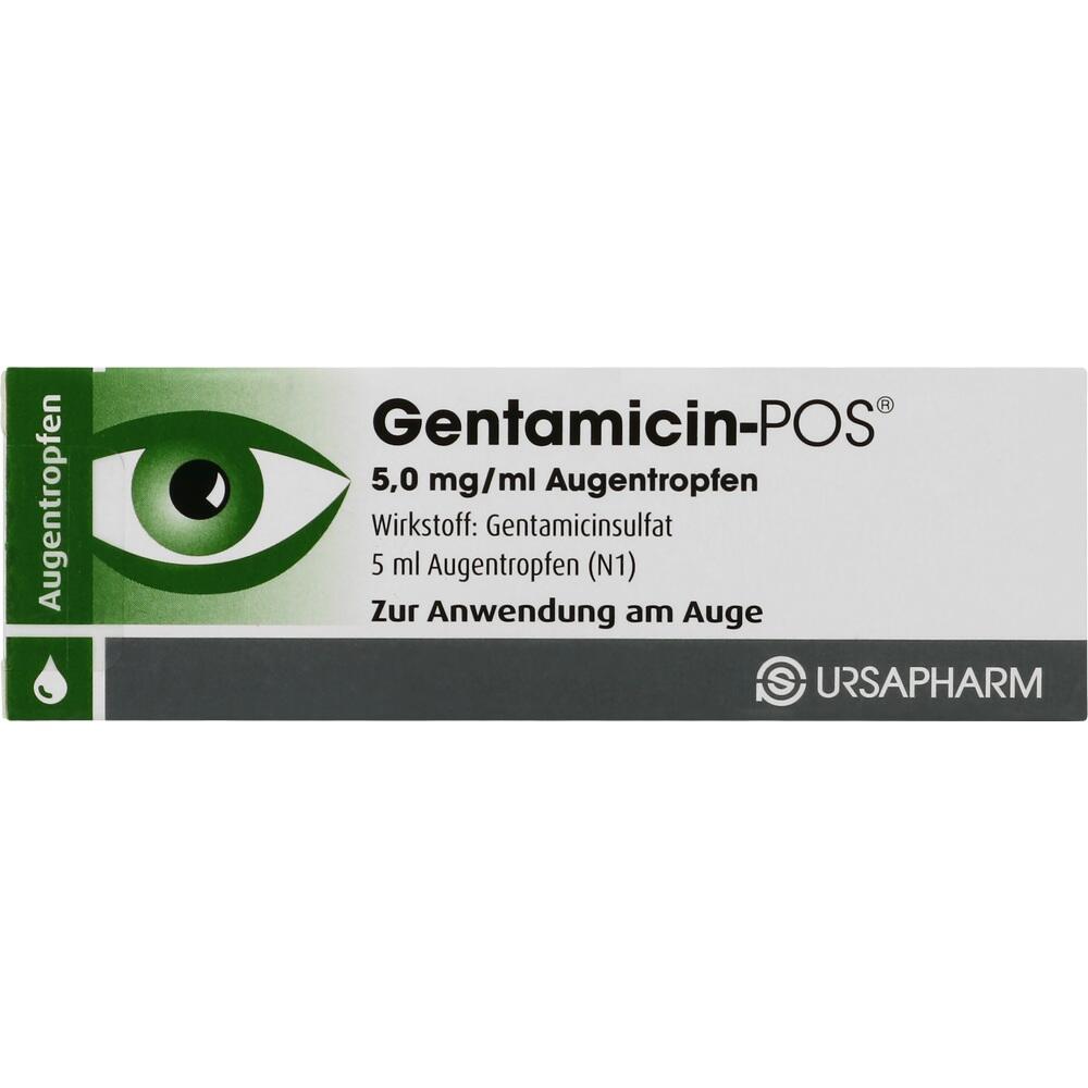 Gentamicin-POS 5mg/ml 5 ml Augentropfen