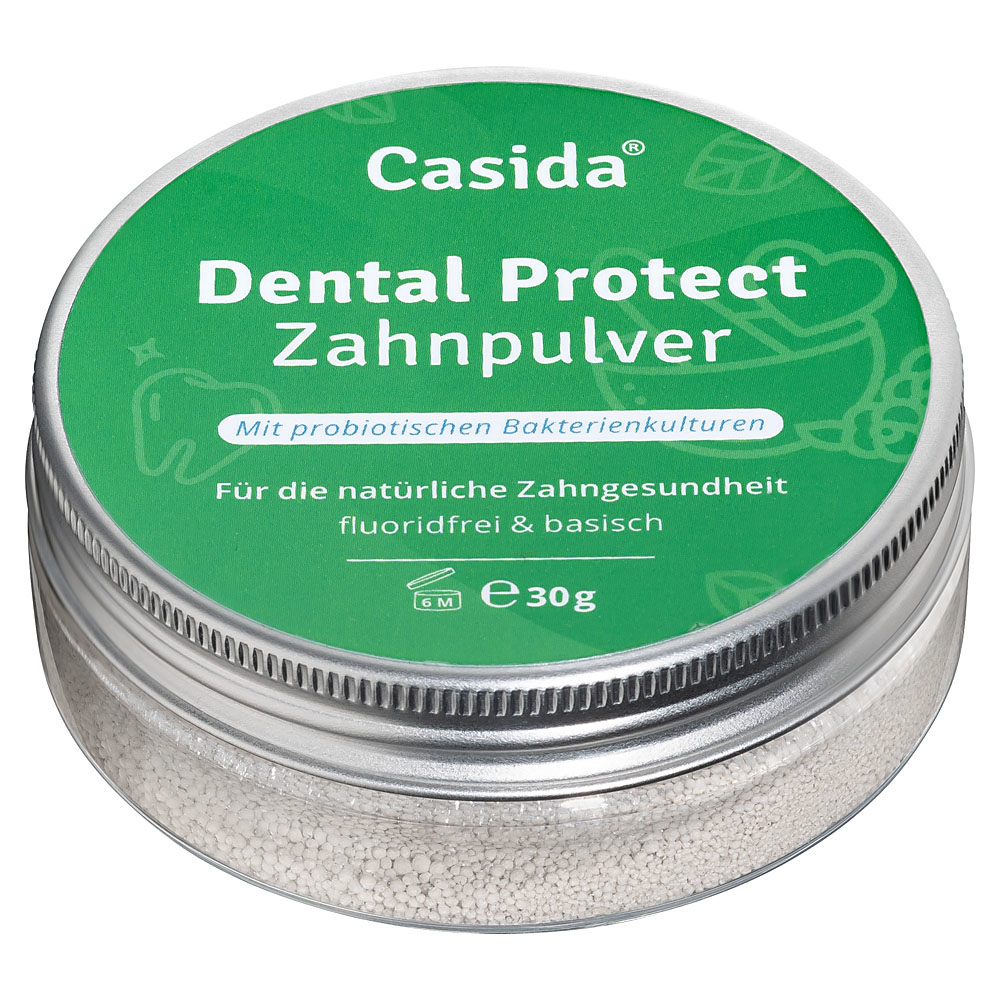 Casida Dental Protect Zahnpulver 30 g Pulver