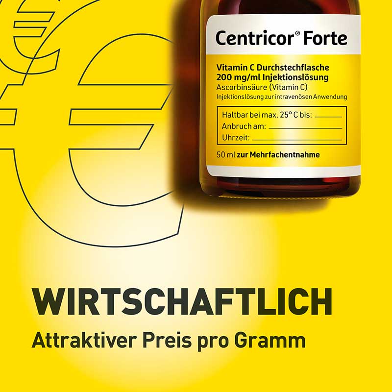 Centricor Forte Vitamin C 1X50 ml Injektionslösung