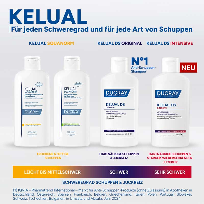 DUCRAY KELUAL DS INTENSIVE ANTI-SCHUPPEN SHAMPOO 100 ml Shampoo