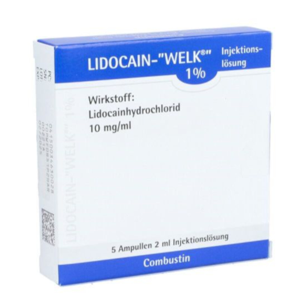 LIDOCAIN WELK 1% Ampullen 5X2 ml Injektionslösung