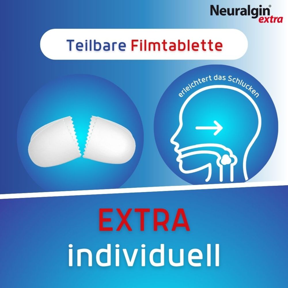 Neuralgin extra Ibu-Lysinat 400 mg 20 St Filmtabletten