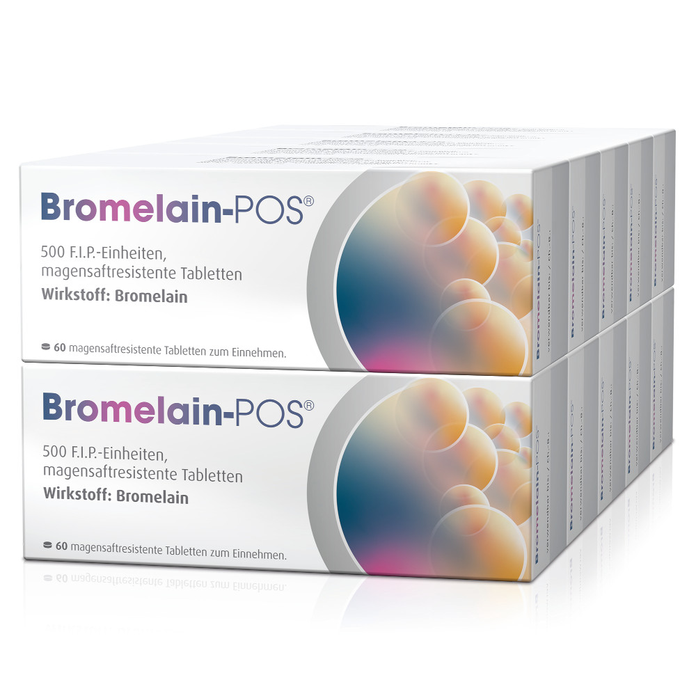 Bromelain-POS 600 St Tabletten magensaftresistent