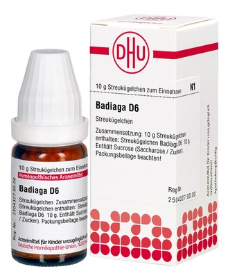 BADIAGA D 6  10 g Globuli
