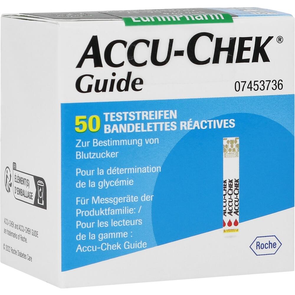 ACCU CHEK Guide TESTSTREIFEN 1X50 St Teststreifen