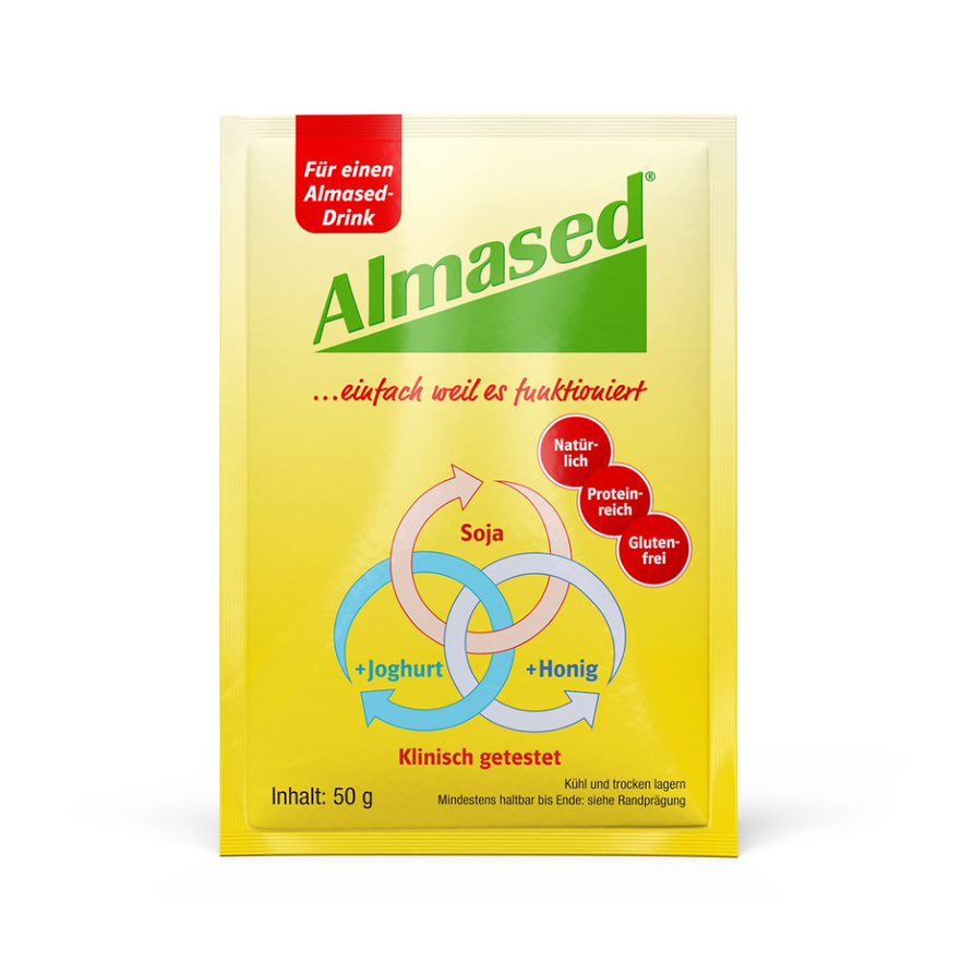 Almased Vitalkost Beutel 10X50 g Pulver