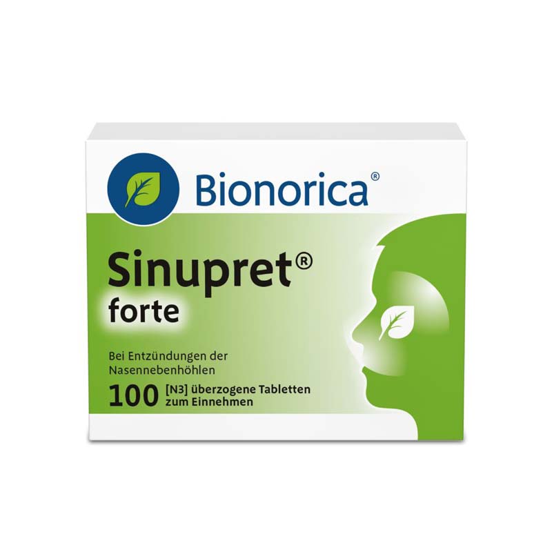 Sinupret forte  100 St Überzogene Tabletten