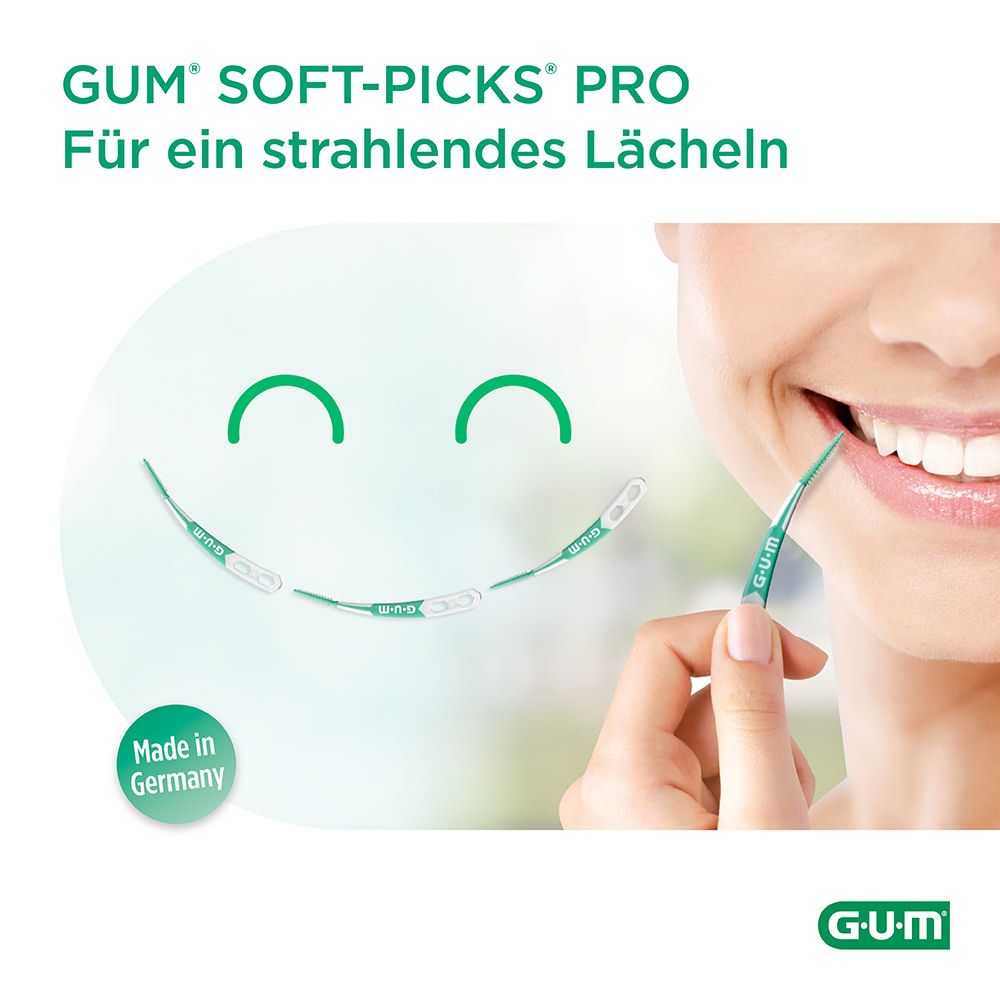 GUM SOFT-PICKS PRO Interdentalbüsten Small 30 St Zahnbürste