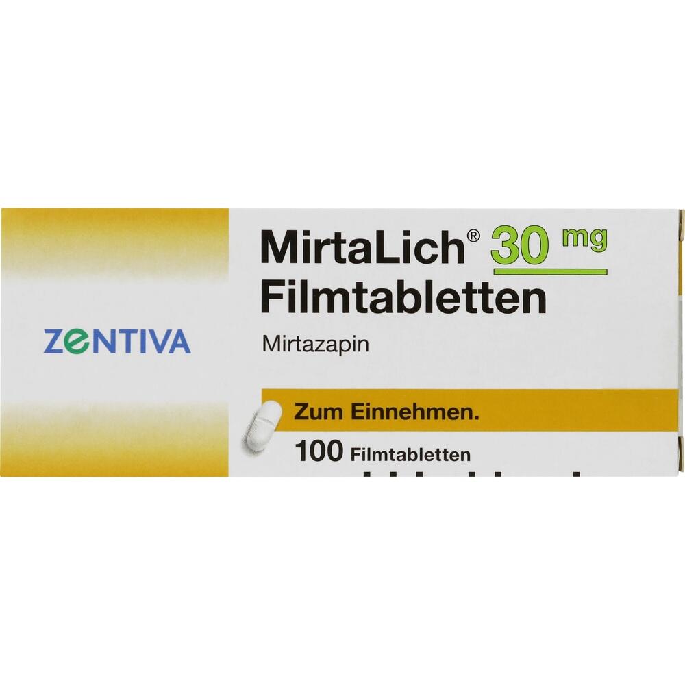 MirtaLich 30mg 100 St Filmtabletten