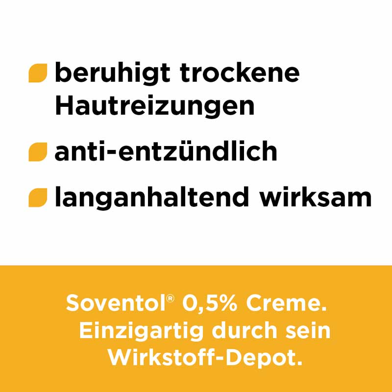 Soventol HydroCort 0,5% bei akuten Hautentzündungen 30 g Creme