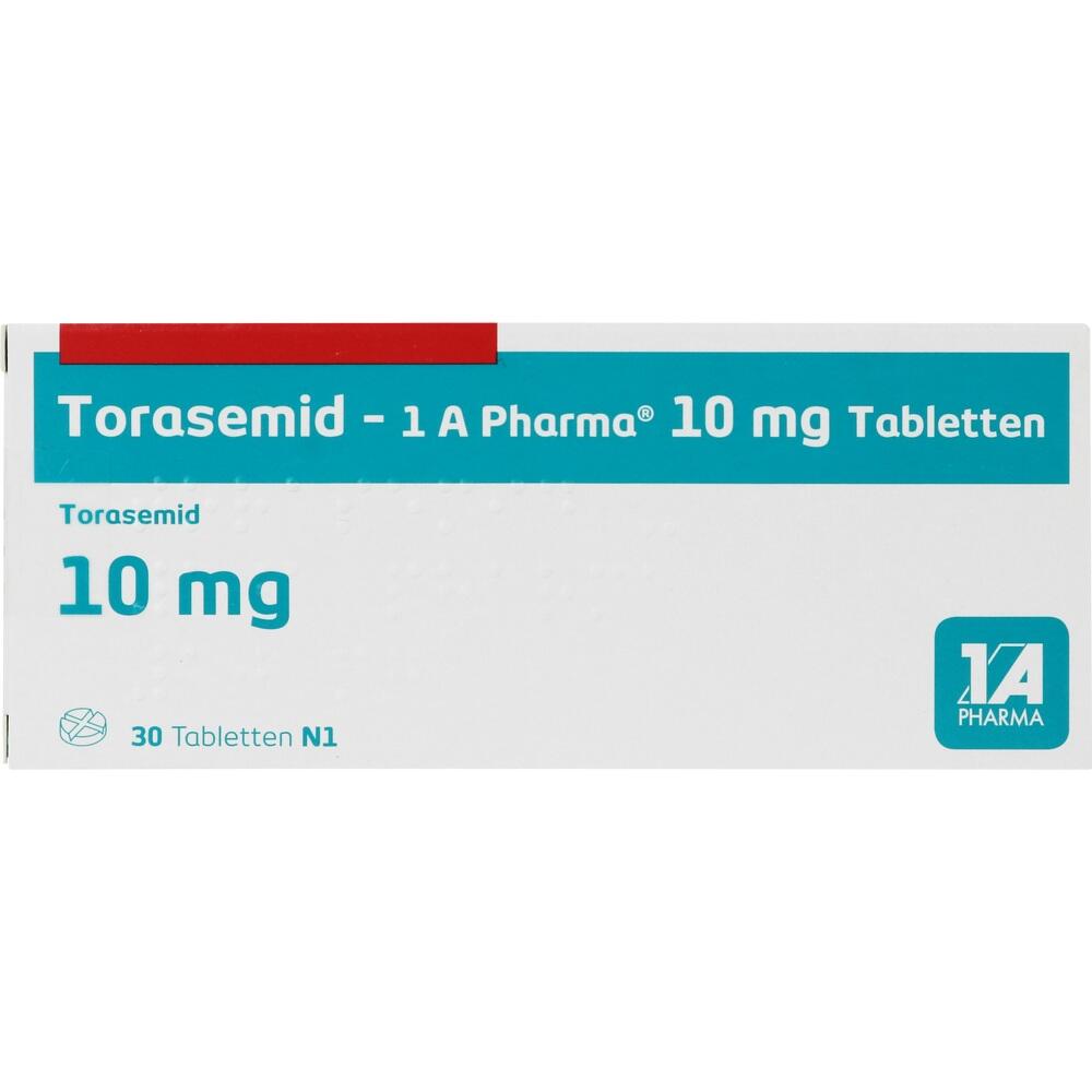 Torasemid-1 A Pharma 10mg 30 St Tabletten