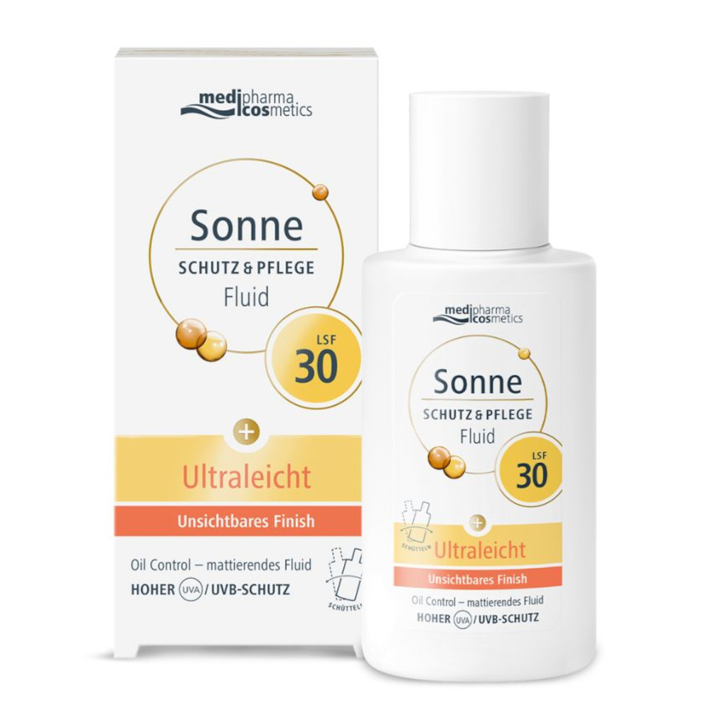 SONNE Schutz & Pflege Fluid Ultraleicht LSF 30 50 ml Lotion