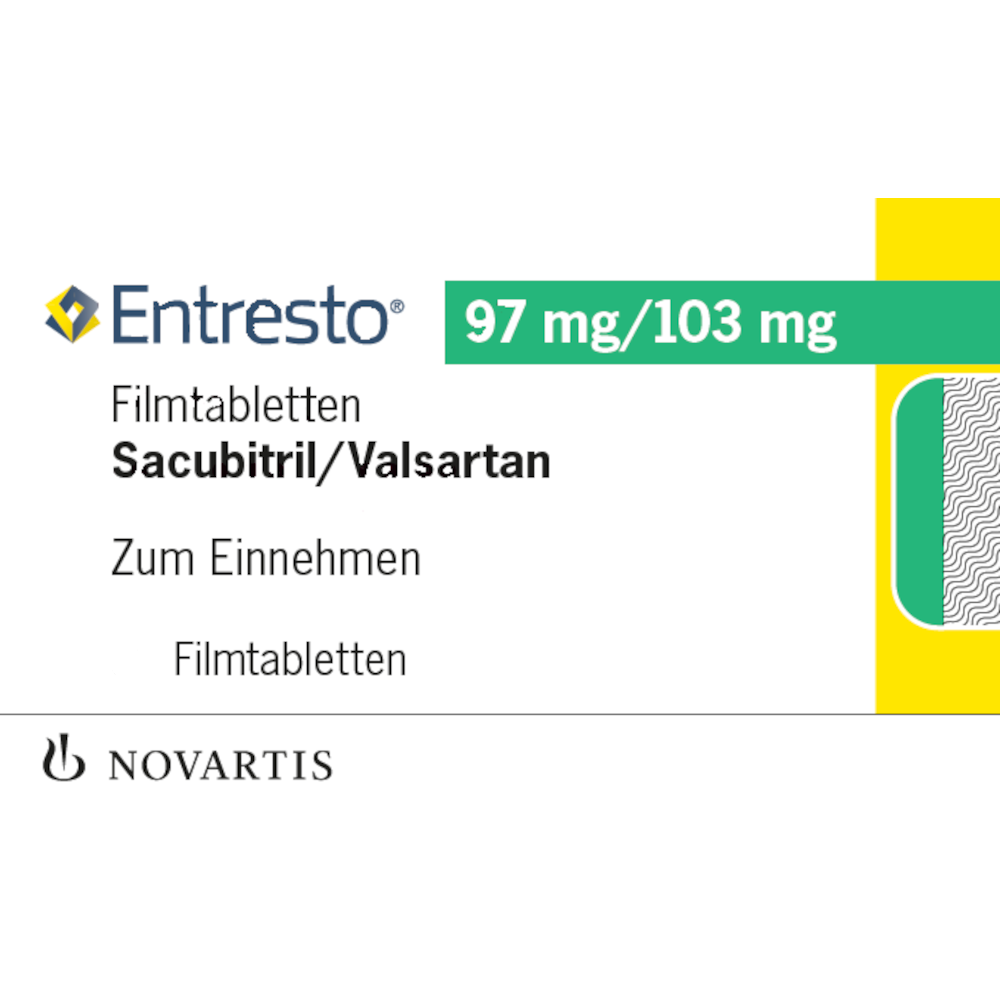 Entresto 97mg/103mg 20 St Filmtabletten