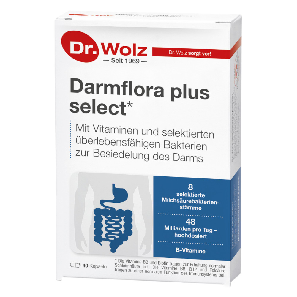 Dr. Wolz Darmflora plus select  40 St Kapseln