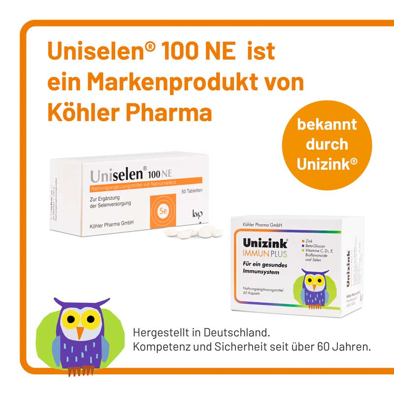 Uniselen 100 NE Tabletten 1X50 St Tabletten