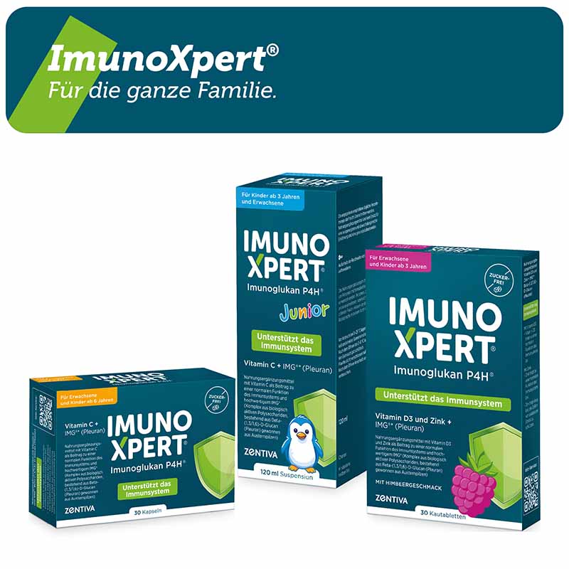 IMUNO XPERT Junior Imunoglukan P4H Vitamin C + IMG 120 ml Suspension