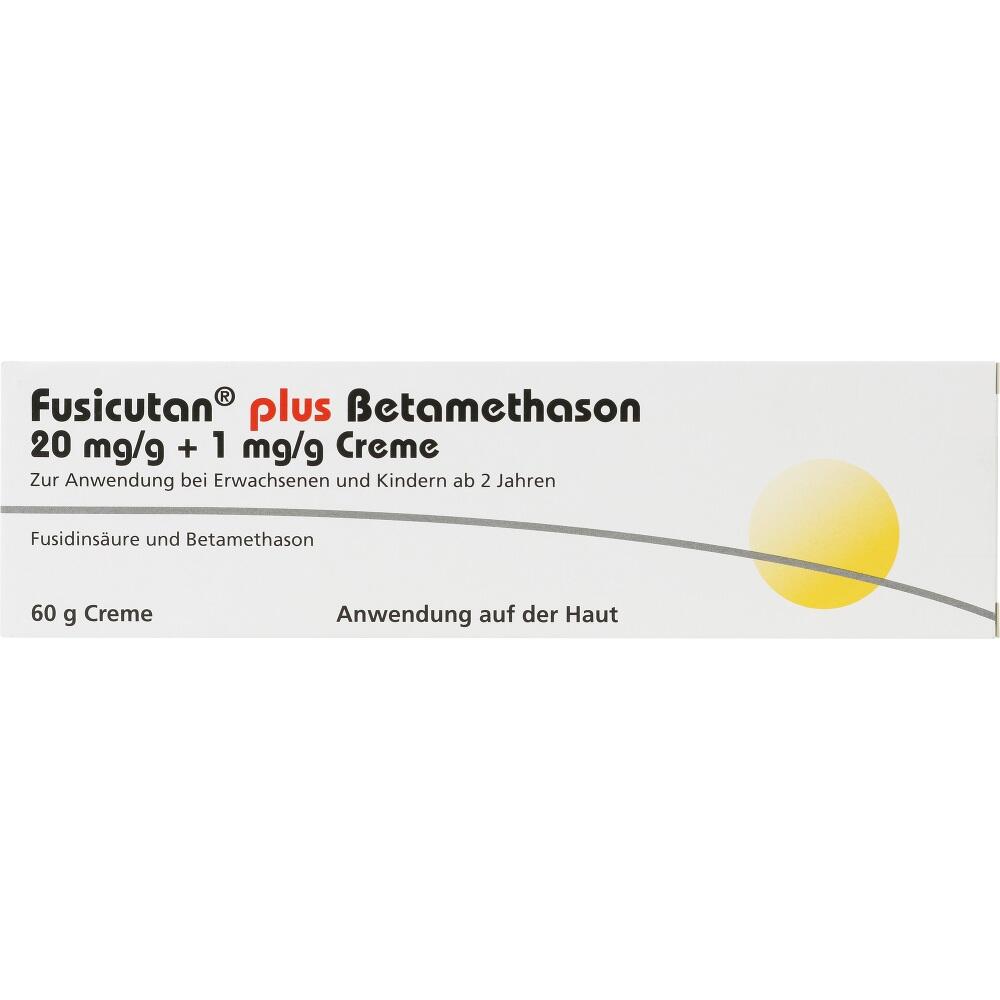 FUSICUTAN plus Betamethason 20 mg/g + 1 mg/g Creme 60 g Creme