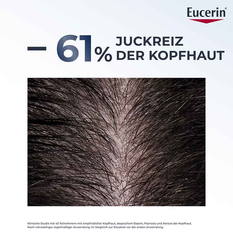 Eucerin DernoCapillaire UREA MILDES KOPFHAUTBERUHIGENDES SHAMPOO + 20% Rabatt* 200 ml Shampoo