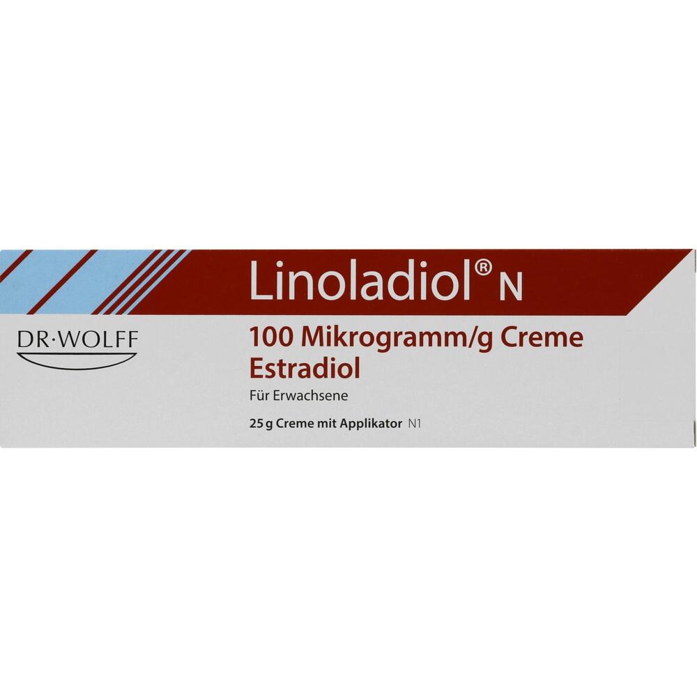 LINOLADIOL N + Applikator Creme 25 g Creme