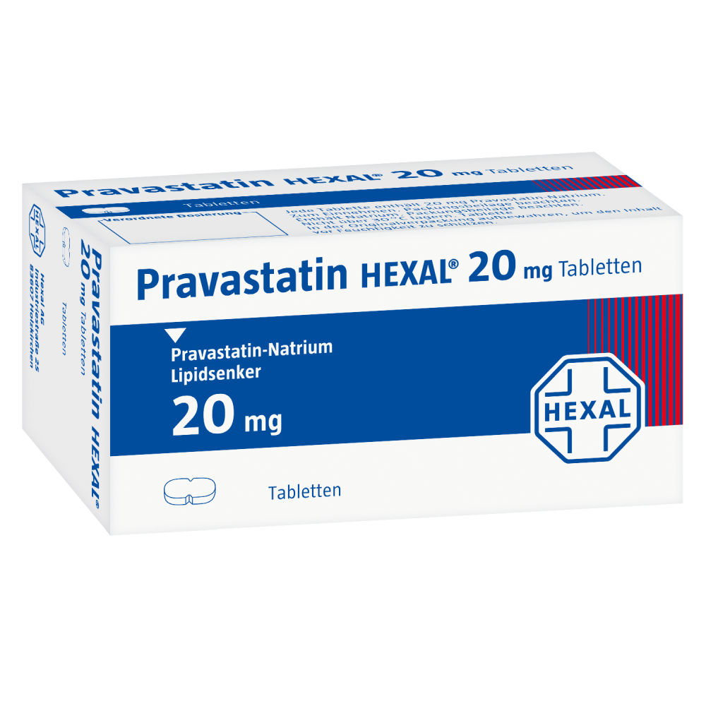 Pravastatin HEXAL 20mg 100 St Tabletten
