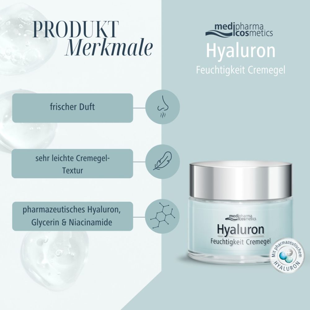 Hyaluron 48 h Feuchtigkeit CREMEGEL 50 ml Gel