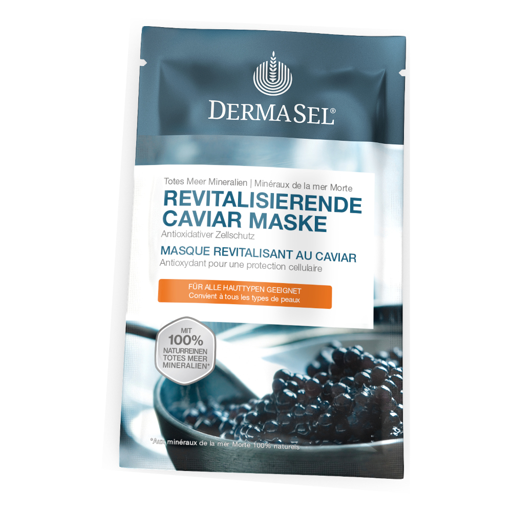 DERMASEL REVITALISIERENDE CAVIAR MASKE 12 ml Gesichtsmaske
