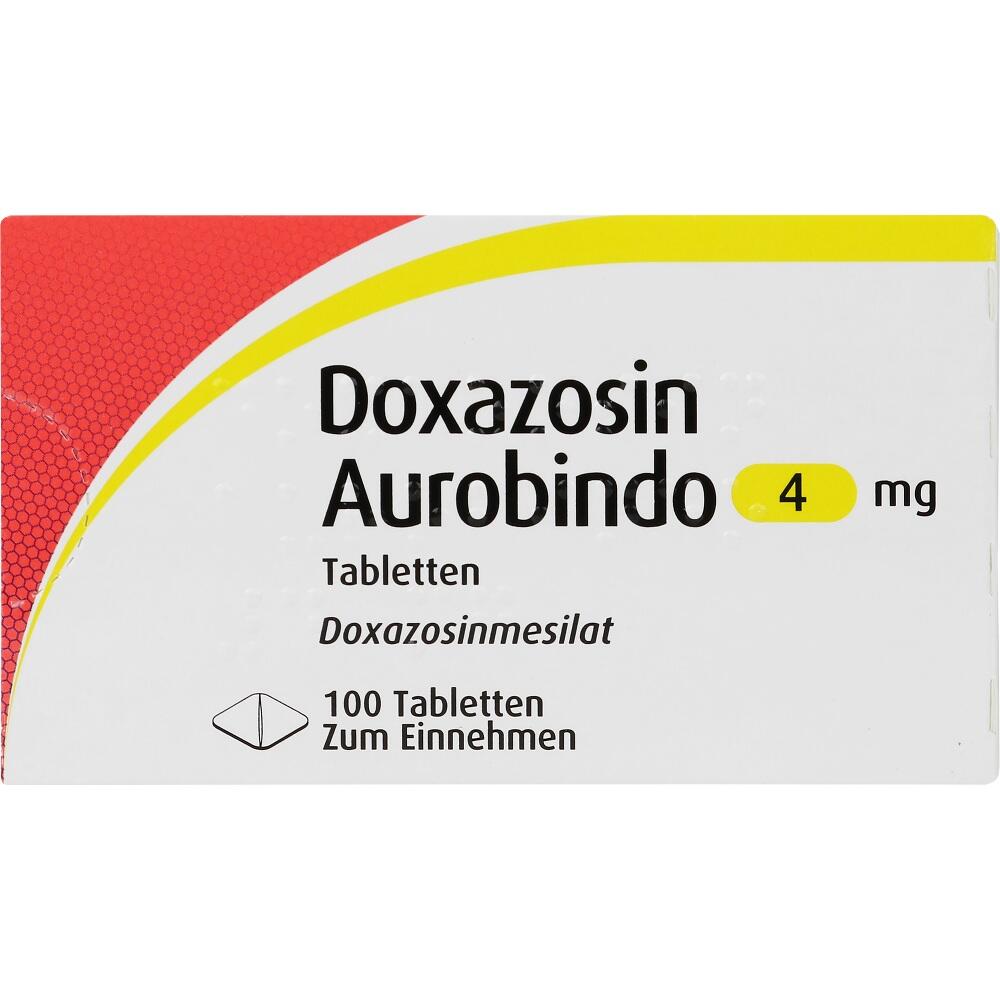 Doxazosin Aurobindo 4mg 100 St Tabletten
