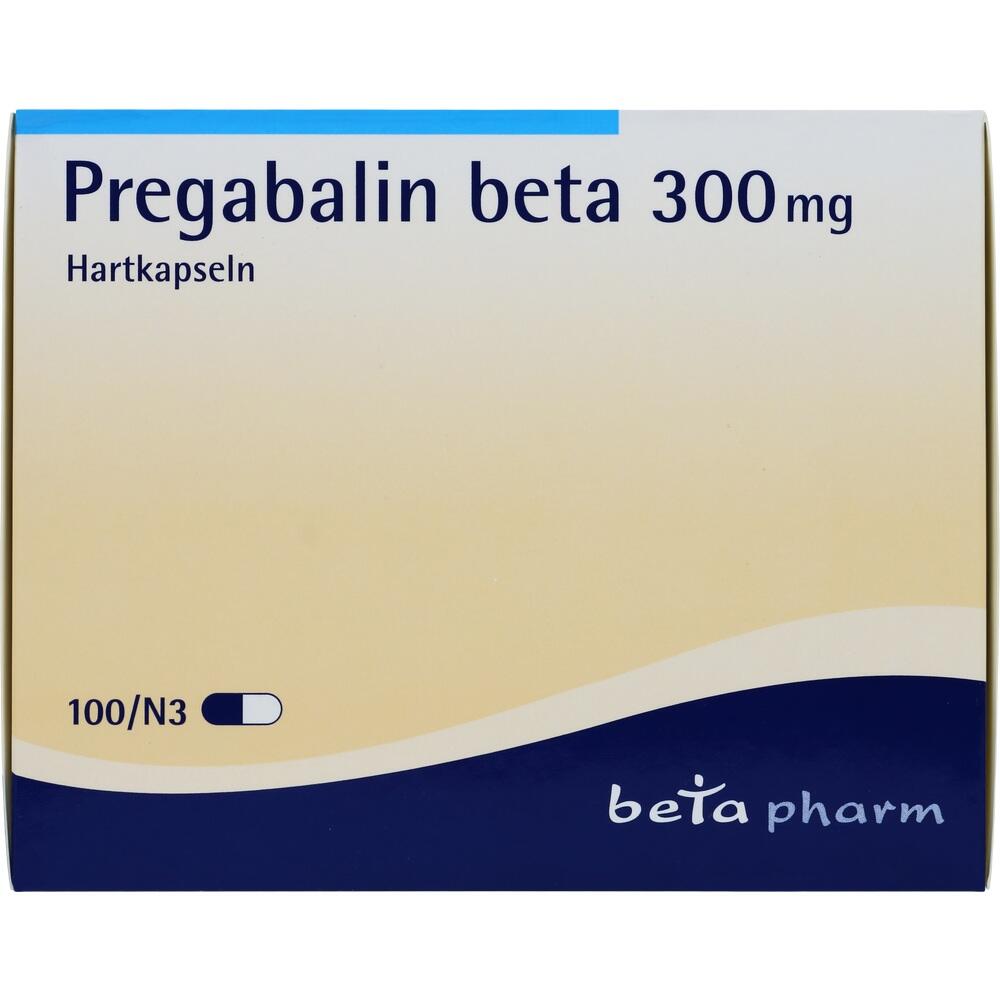 Pregabalin beta 300mg 100 St Hartkapseln