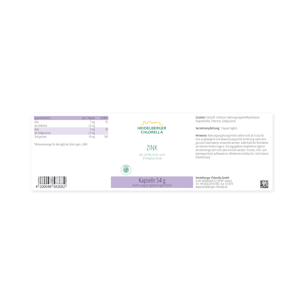 ZINK 120 St Kapseln