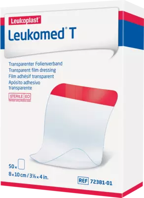 LEUKOMED transp.sterile Pflaster 8x10 cm 50 St Pflaster