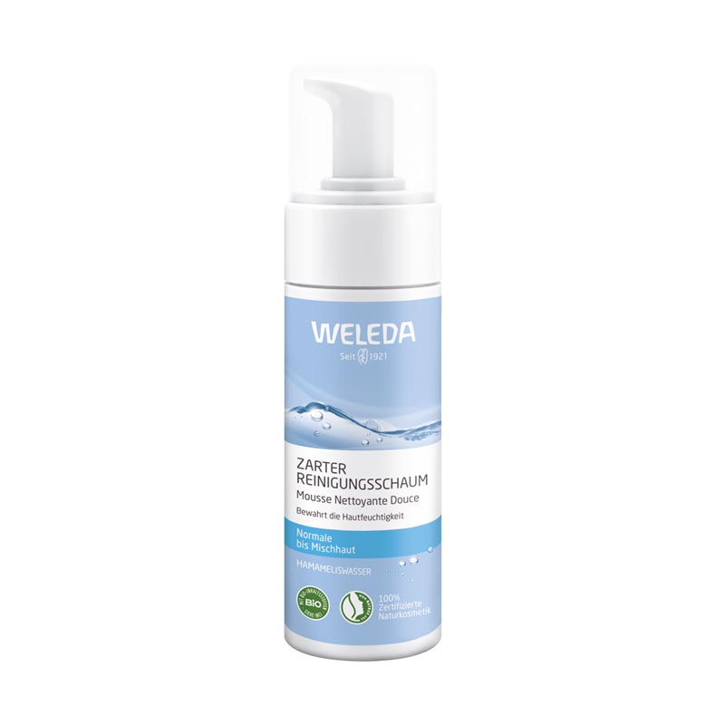 Weleda Zarter Reinigungsschaum 150 ml Schaum