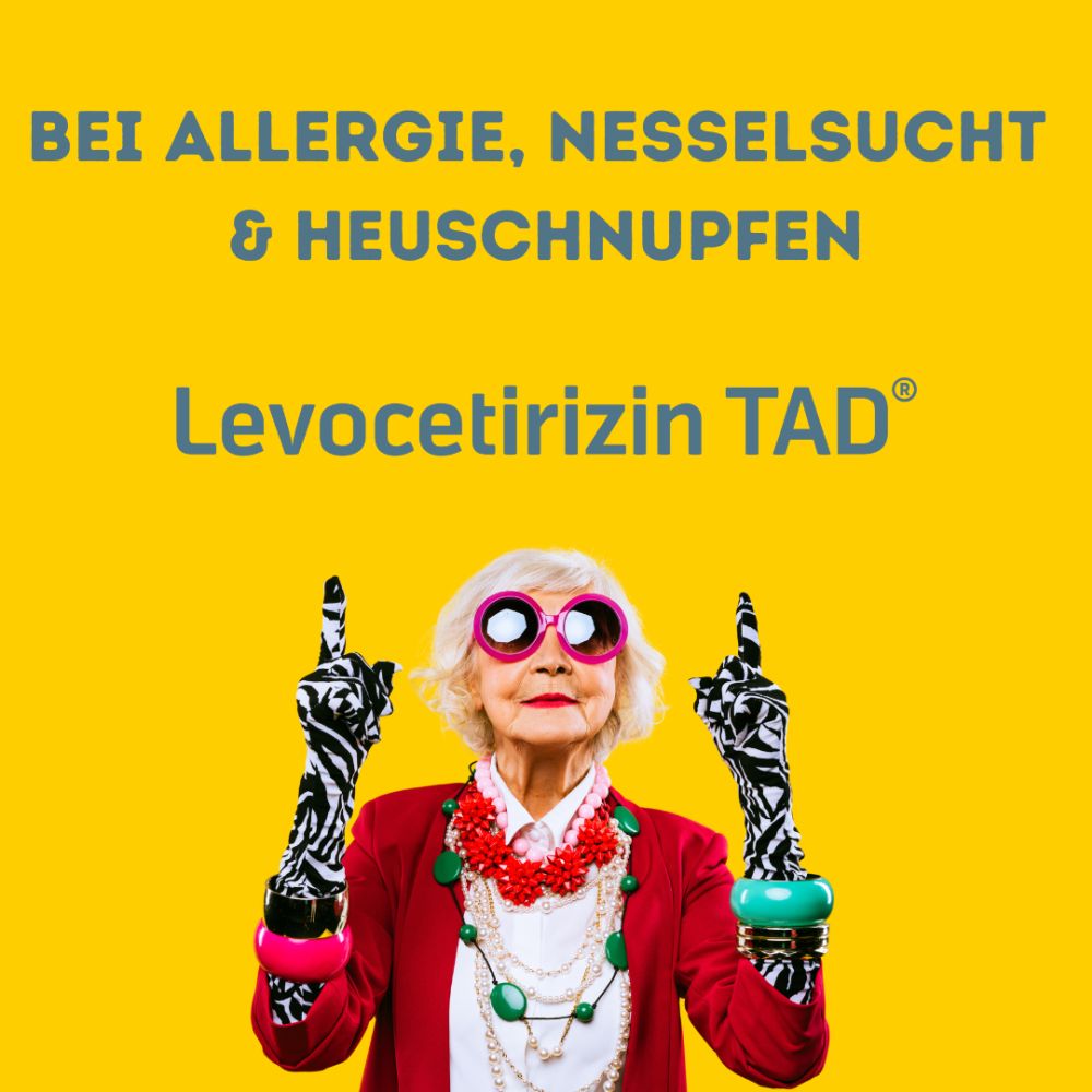 Levocetirizin TAD 5mg 50 St Filmtabletten