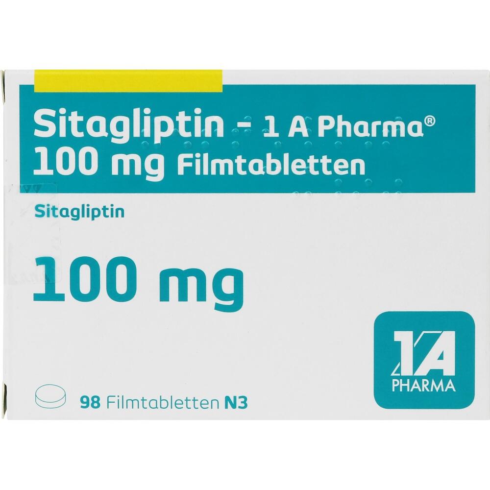 Sitagliptin - 1A Pharma 100 mg 98 St Filmtabletten