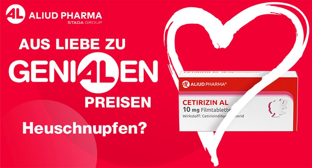 Cetirizin AL 10 mg Filmtabletten bei Heuschnupfen