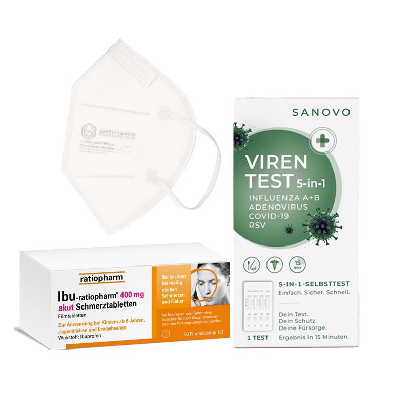 Infektions-Test & Schutz-Set 1 St Sparset