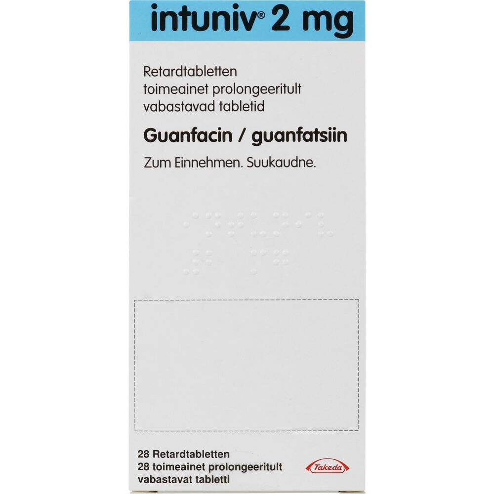intuniv 2 mg 28 St Retard-Tabletten